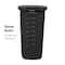 Mind Reader 60L Ventilated Slim Laundry Hamper with Cut Out Handles & Attached Hinged Lid, 2ct.